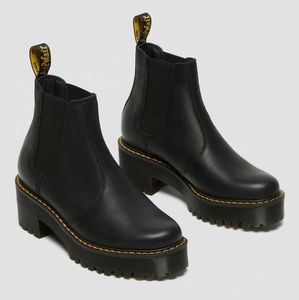 Dr. Martens Rometty Women's Leather Platform Chelsea Boots